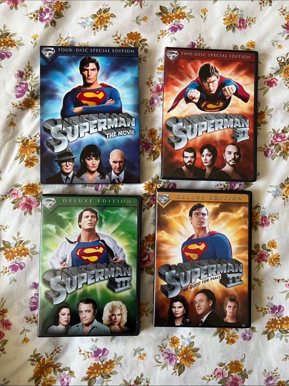 Christopher Reeve Superman box set
